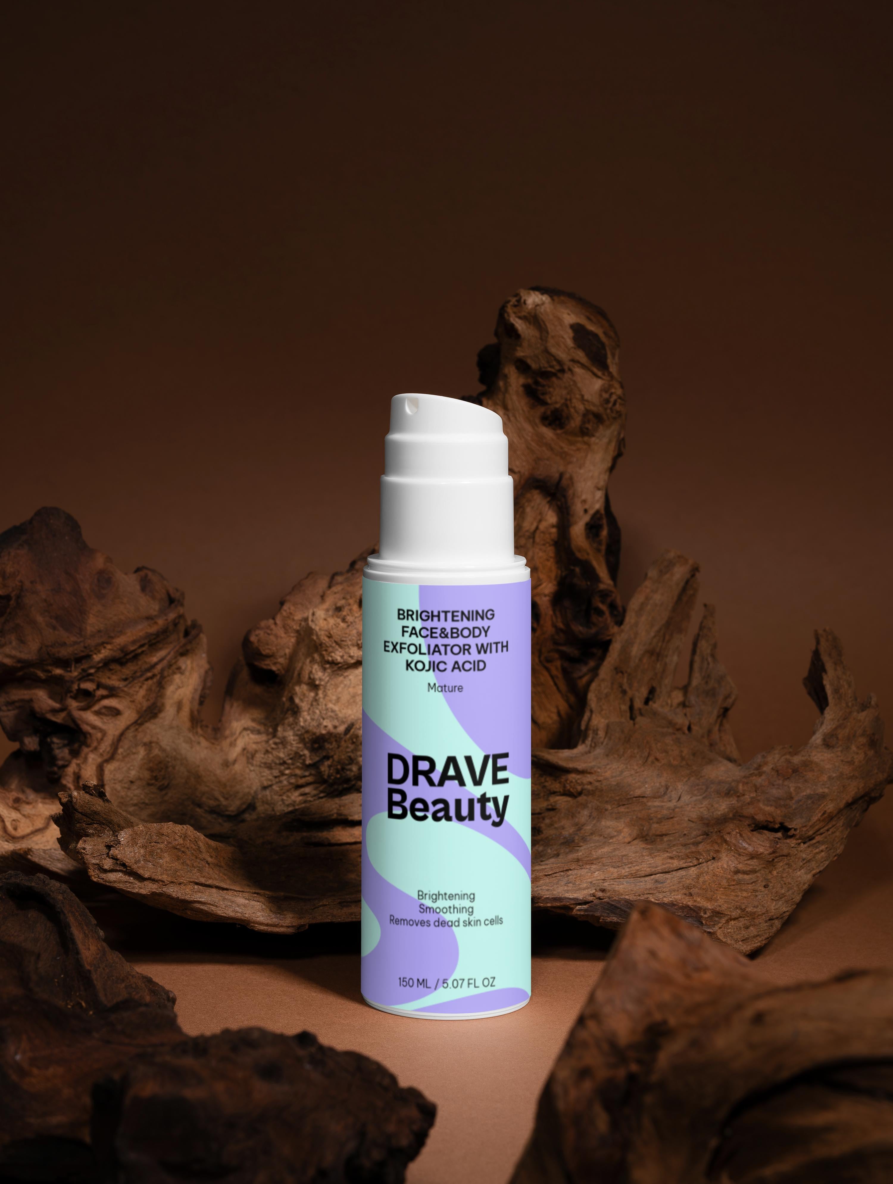 Brightening Face&Body Exfoliator with Kojic Acid