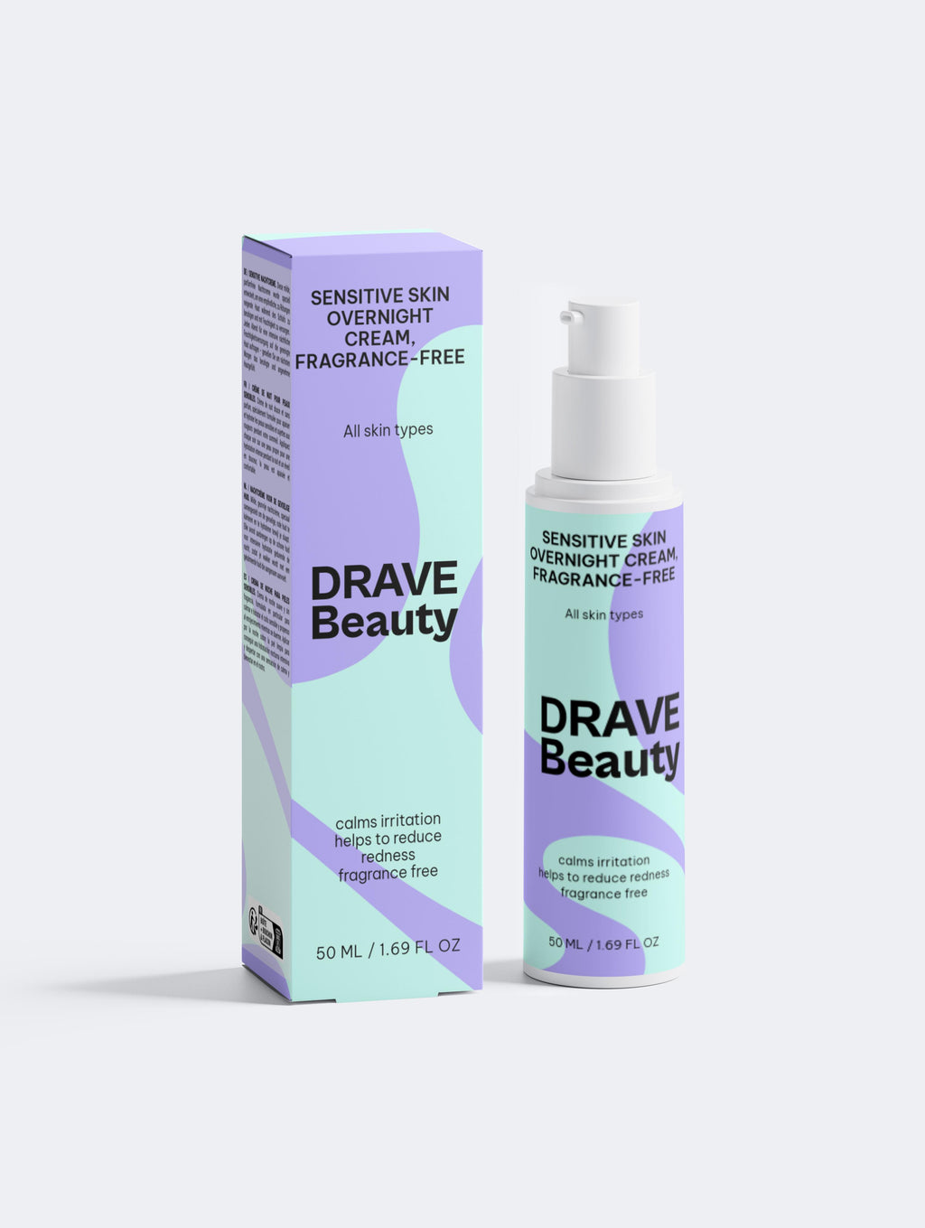 Sensitive Skin Overnight Cream, Fragrance-Free