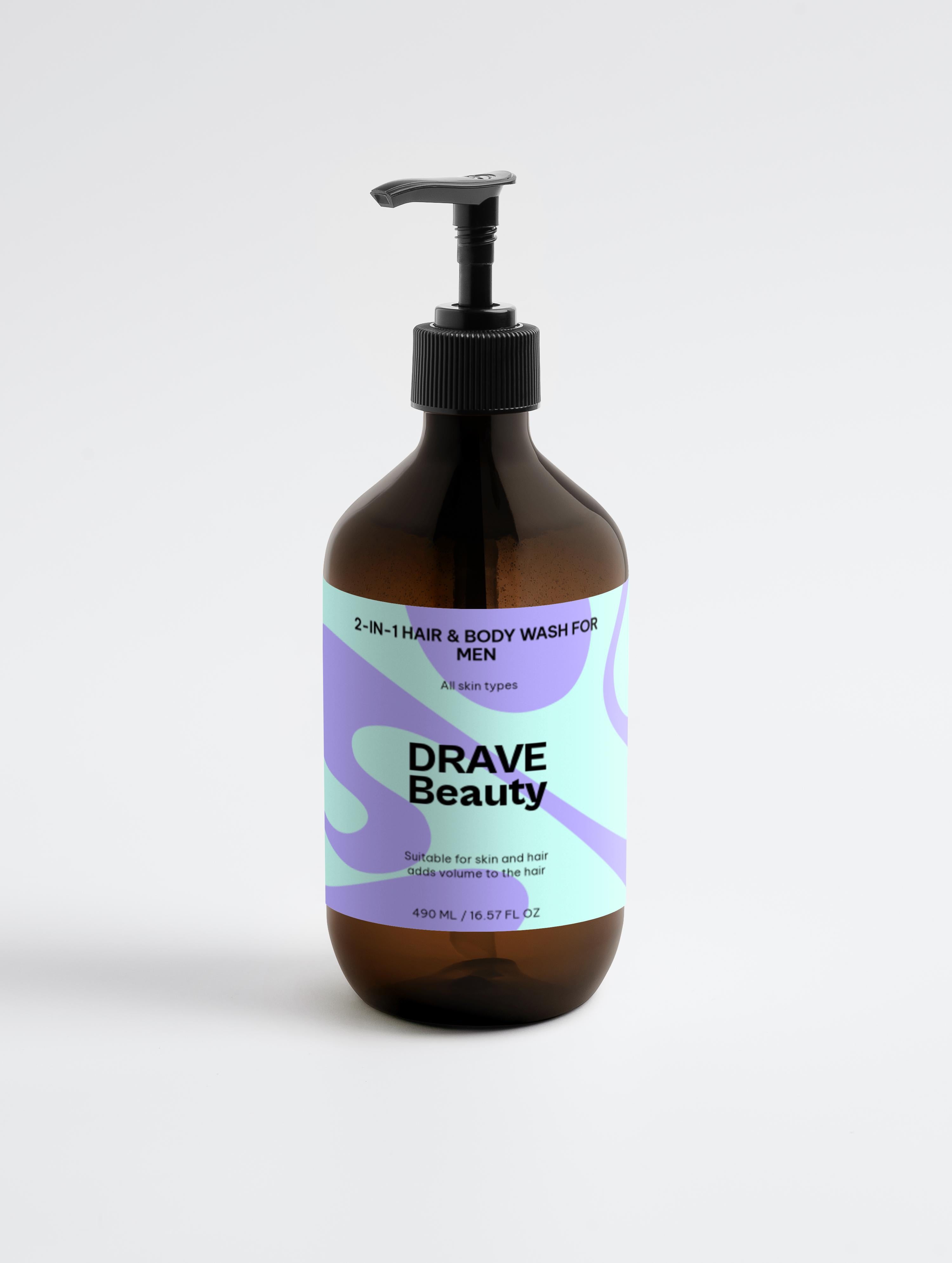 2-in-1 Hair & Body Wash for men