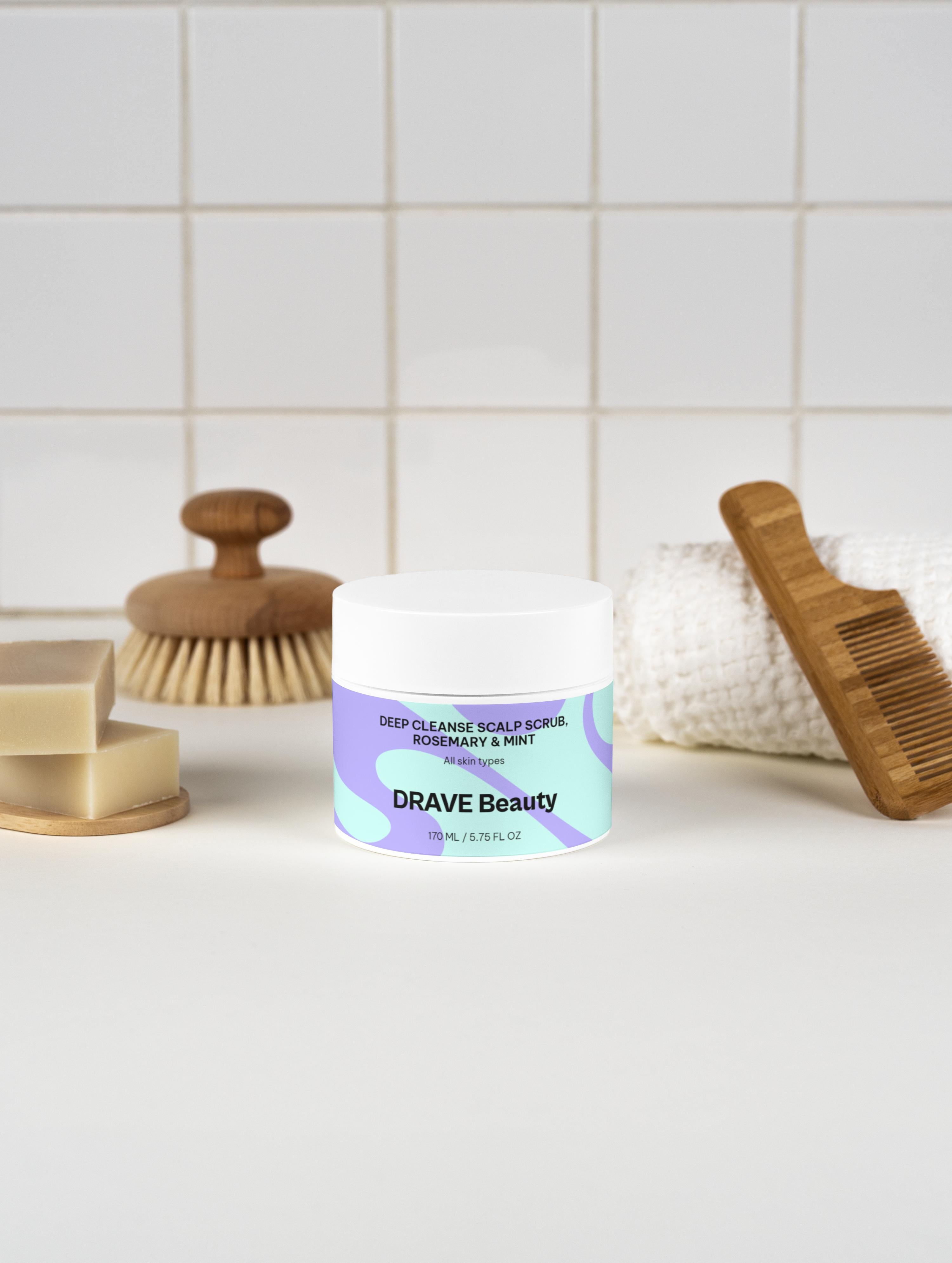 Deep Cleanse Scalp Scrub, Rosemary & Mint