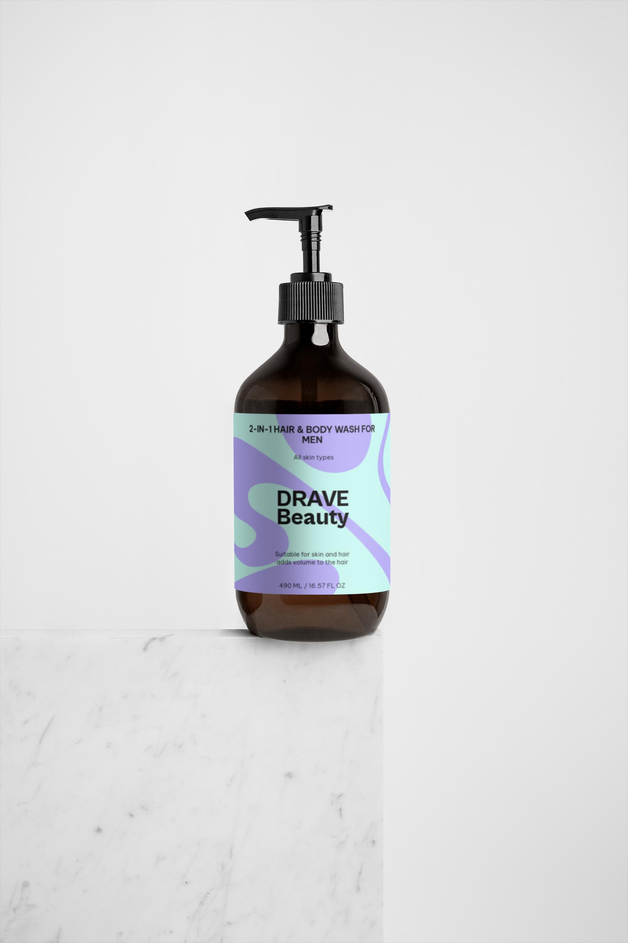 2-in-1 Hair & Body Wash for men